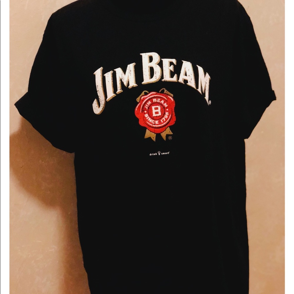 Oversized Jim Beam tee